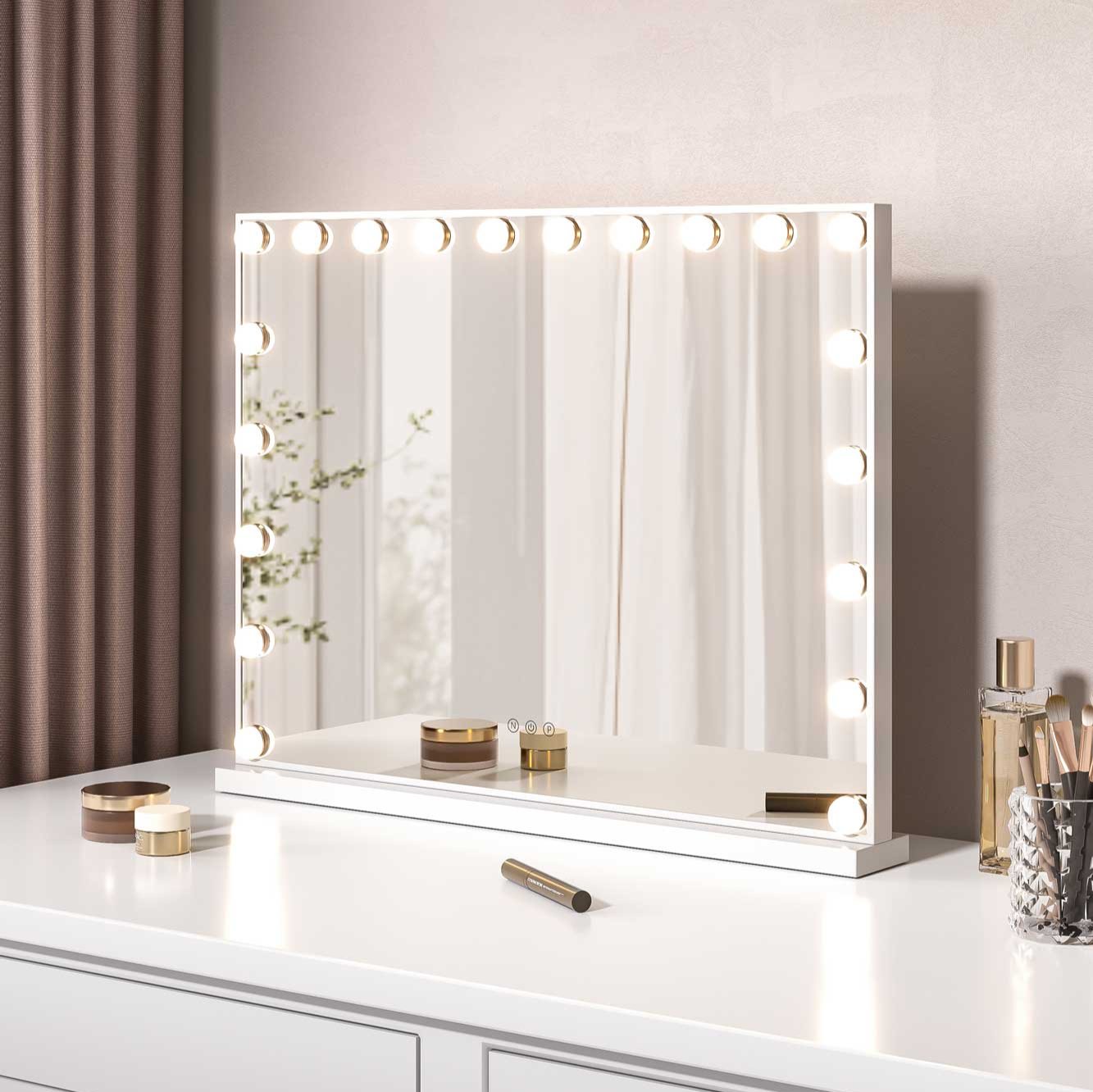 How to Choose the Right LED Light Makeup Vanity Mirror? A Comprehensive Guide to Size, Brightness and Functions
