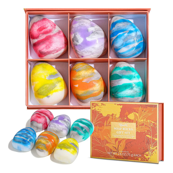 6 pcs Hand Face Body Refreshing Fragrance Soap Bar Set