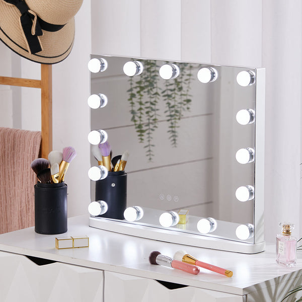 Large Hollywood LED Vanity Makeup Mirror with 16 Bulbs-50 x 42cm