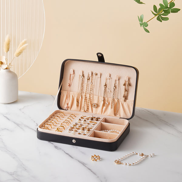 Jewelry Box Organizer with Velvet Interior