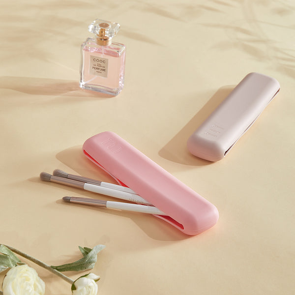 2Pc Minimalist Magnetic  Silicone Makeup Brush Holders