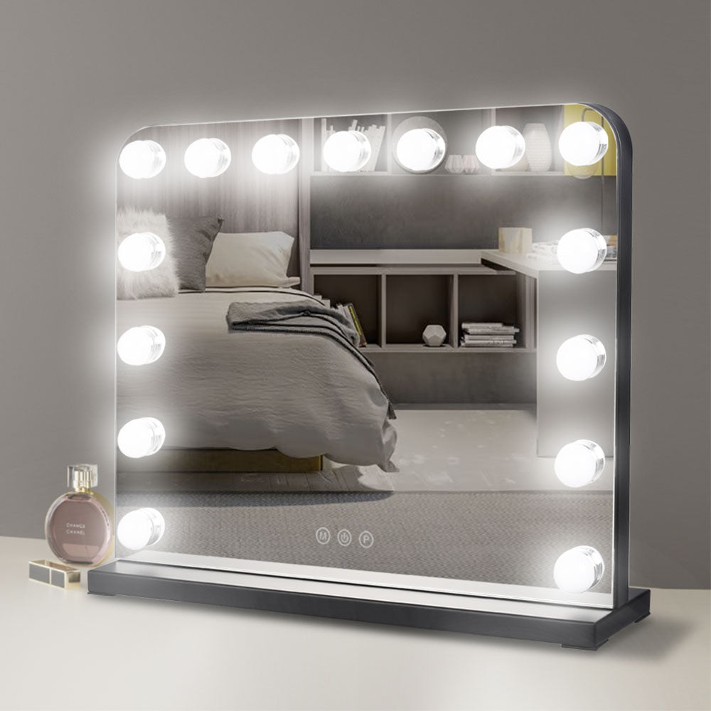 Rectangle Hollywood LED Makeup Vanity Mirror-50x40cm – Sheonly