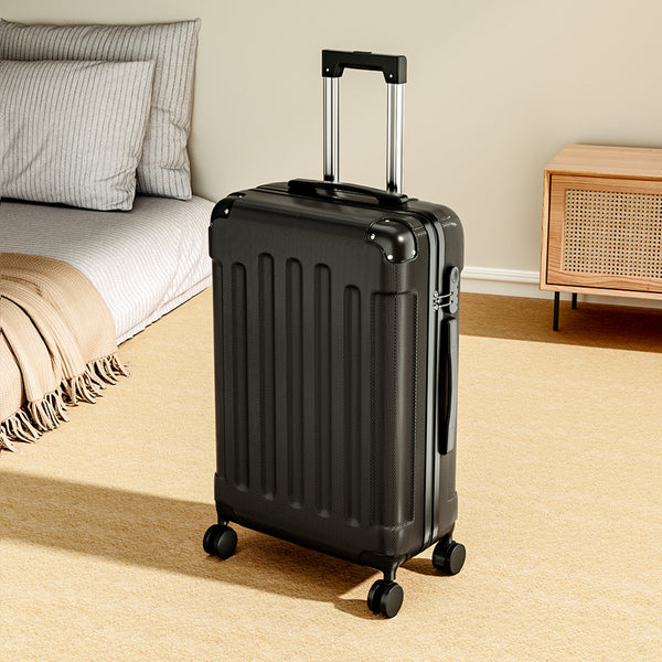 Modern Hardside Spinner Travel Suitcase with Combination Lock