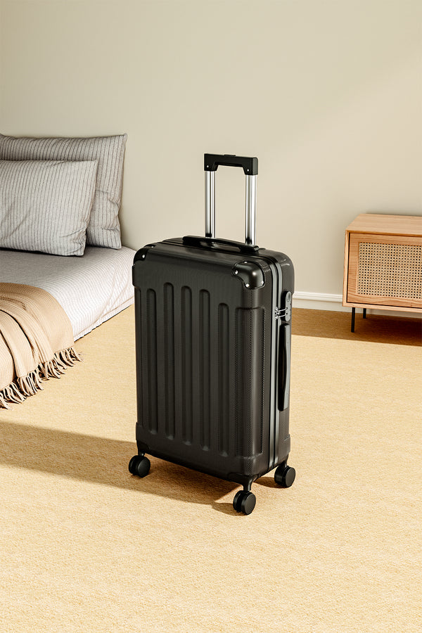 Modern Hardside Spinner Travel Suitcase with Combination Lock