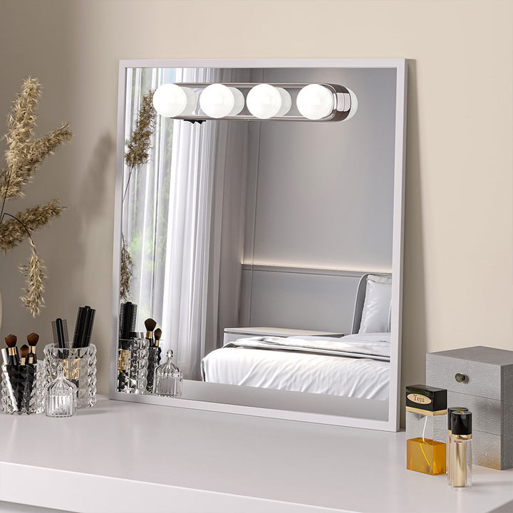 LED Makeup Light Portable Multi-functional with 4 Bulbs - Cordless Lighting sheonly 